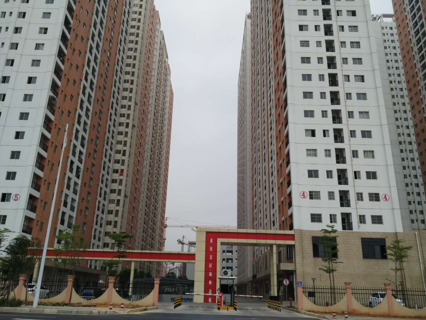 凤岭北路南面廉租房二三期新建居民住宅供配电工程
